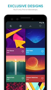 Baixar Backdrops - Papéis de Parede Personalização para Android captura de tela 2