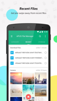 Baixar Gerenciador de arquivos APUS G Ferramentas para Android captura de tela 3