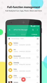 Baixar Gerenciador de arquivos APUS G Ferramentas para Android captura de tela 4