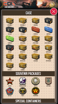 Baixar Open Case Simulator Simuladores para Android captura de tela 3