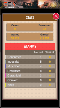 Baixar Open Case Simulator Simuladores para Android captura de tela 7