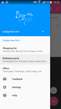 Baixar Shopping List - Buy Me a Pie! Compras para Android captura de tela 3