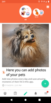 Baixar Diário de cuidados de pets e animais Estilo de vida para Android captura de tela 3