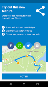 Baixar DogWalk-Acompanhe os seus cães Estilo de vida para Android captura de tela 6