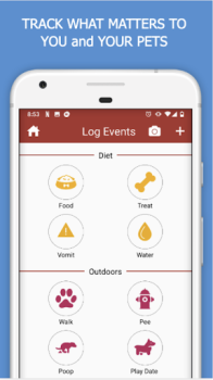 Baixar DogLog - Track your Pet's Life Estilo de vida para Android captura de tela 3