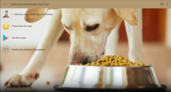 Baixar Dog Food Recipes - Homemade Do Comida e bebida para Android captura de tela 2