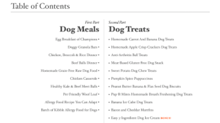 Baixar Dog Food Recipes - Homemade Do Comida e bebida para Android captura de tela 7