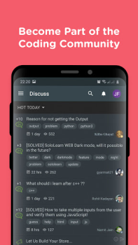 Baixar Sololearn: AI & Code Learning Educação para Android captura de tela 6