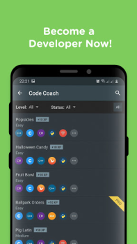 Baixar Sololearn: AI & Code Learning Educação para Android captura de tela 7
