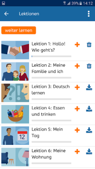 Baixar A1-Deutsch Educação para Android captura de tela 2