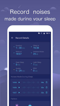 Baixar Sleep Monitor: Sleep Tracker Saúde e Bem-estar para Android captura de tela 5