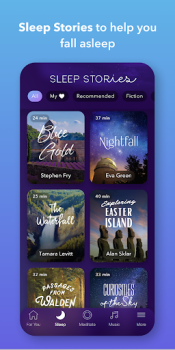 Baixar Calm - medite, durma e relaxe Saúde e Bem-estar para Android captura de tela 4