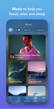 Baixar Calm - medite, durma e relaxe Saúde e Bem-estar para Android captura de tela 5