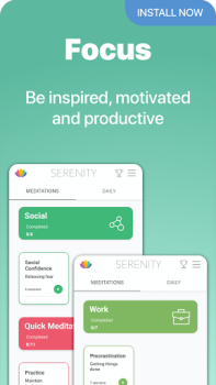 Baixar Serenity: Meditação Saúde e Bem-estar para Android captura de tela 6