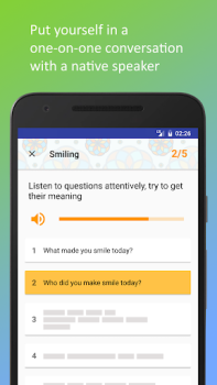 Baixar Ispeak: English Speaking Train Educação para Android captura de tela 4
