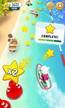 Baixar Аквабайк Говорящего Тома Casual para Android captura de tela 3