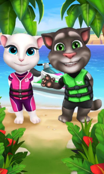 Baixar Аквабайк Говорящего Тома Casual para Android captura de tela 5