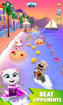 Baixar Talking Tom Jetski 2 Casual para Android captura de tela 2