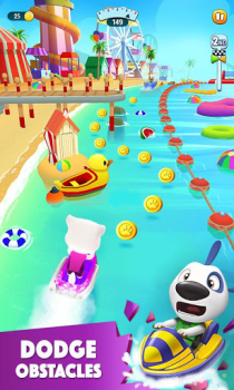 Baixar Talking Tom Jetski 2 Casual para Android captura de tela 3
