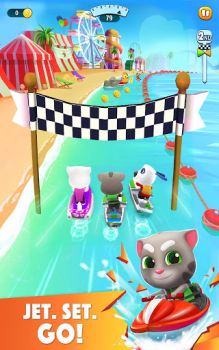Baixar Talking Tom Jetski 2 Casual para Android captura de tela 7