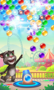 Baixar Говорящий Том: бабл-шутер Casual para Android captura de tela 3