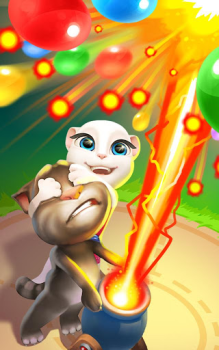 Baixar Говорящий Том: бабл-шутер Casual para Android captura de tela 7