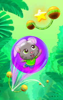 Baixar Говорящий Том: попрыгунчик Arcade para Android captura de tela 6