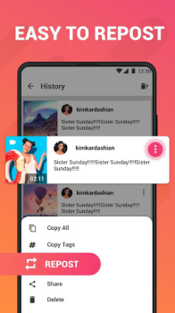 Baixar Story Saver for Instagram Editores e Reprodutores de Vídeo para Android captura de tela 2