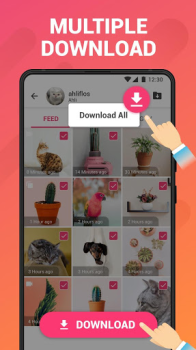 Baixar Story Saver for Instagram Editores e Reprodutores de Vídeo para Android captura de tela 3