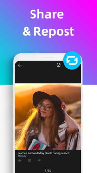 Baixar Baixar videos do Instagram Editores e Reprodutores de Vídeo para Android captura de tela 3