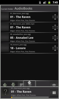 Baixar MortPlayer Audio Books Música e áudio para Android captura de tela 3