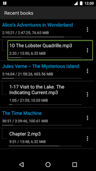 Baixar Simple Audiobook Player Música e áudio para Android captura de tela 5