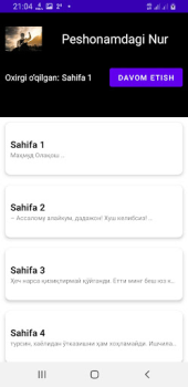 Baixar Peshonamdagi Nur Livros e Referências para Android captura de tela 3