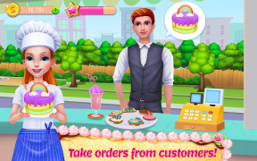Baixar Meu Império de Padaria Jogos de papéis para Android captura de tela 2