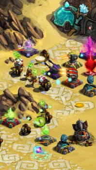 Baixar Ancient Planet Tower Defense Estratégias para Android captura de tela 4