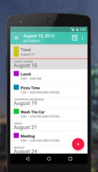 Baixar Etar - OpenSource Calendar Emprego para Android captura de tela 5