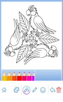 Baixar Animais livro para colorir Educação para Android captura de tela 2