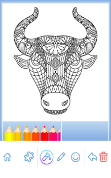 Baixar Animais livro para colorir Educação para Android captura de tela 3