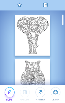 Baixar Animais livro para colorir Educação para Android captura de tela 4