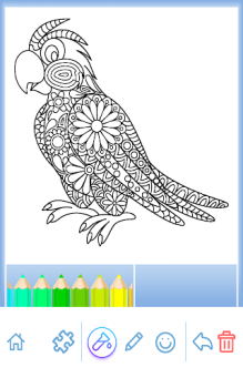 Baixar Animais livro para colorir Educação para Android captura de tela 7