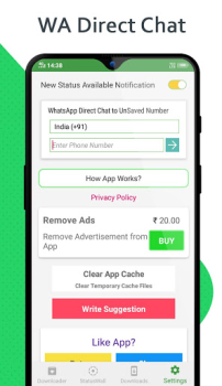 Baixar Status Download - Video Saver Emprego para Android captura de tela 5