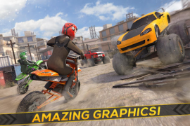 Baixar Moto Corrida Velocidade Cross Raça para Android captura de tela 5