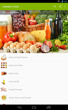 Baixar Tabela de Calorias Saúde e Bem-estar para Android captura de tela 7