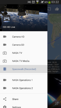 Baixar ISS Live Now: Terra ao vivo Educação para Android captura de tela 3
