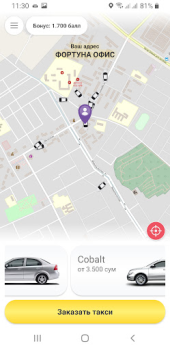 Baixar Taxi 1053 Qorakoʻl Carros e transporte para Android captura de tela 4
