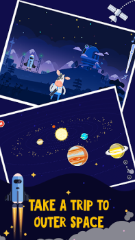 Baixar Jogo Astronomia para Crianças Educação para Android captura de tela 4