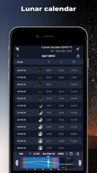 Baixar Ephemeris – Sol e Lua Ferramentas para Android captura de tela 5
