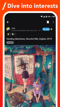 Baixar Reddit Notícias e Revistas para Android captura de tela 3