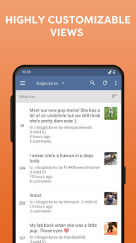 Baixar BaconReader for Reddit Notícias e Revistas para Android captura de tela 3