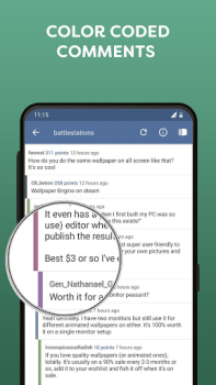 Baixar BaconReader for Reddit Notícias e Revistas para Android captura de tela 4